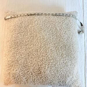 Cozy Cream Sherpa Pillow